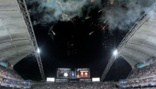 sunderland friendly 2013 to 14 fireworks